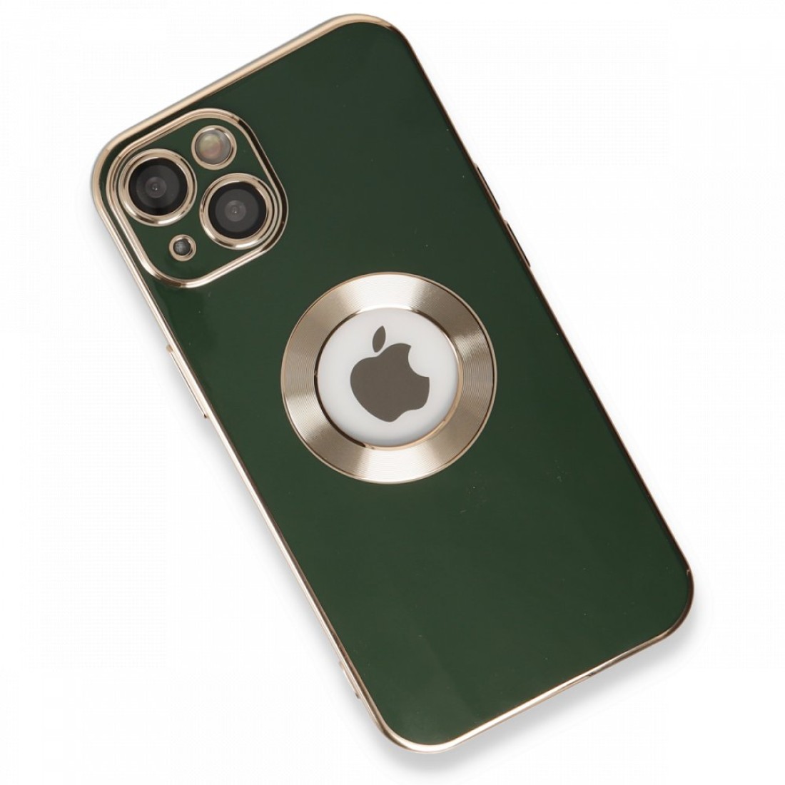 Apple iPhone 13 Kılıf Store Silikon - Yeşil