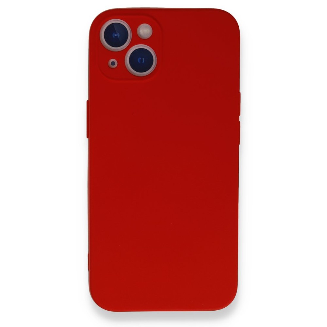 Apple iPhone 13 Mini Kılıf Nano içi Kadife  Silikon - Kırmızı