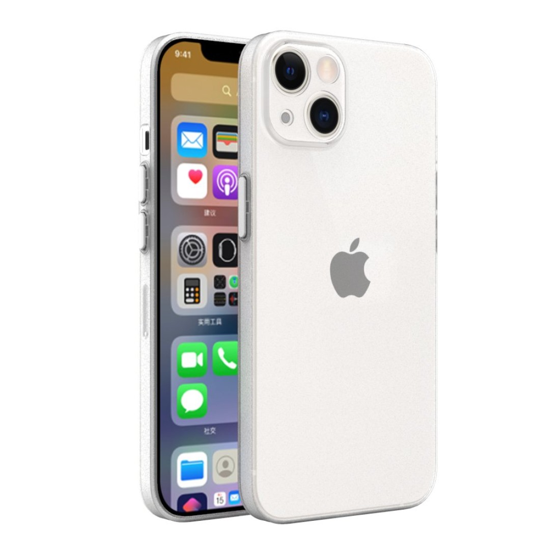 Apple iPhone 13 Mini Kılıf Puma Silikon - Şeffaf