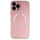 Apple iPhone 13 Pro Kılıf Jack Magneticsafe Lens Silikon - Rose Gold