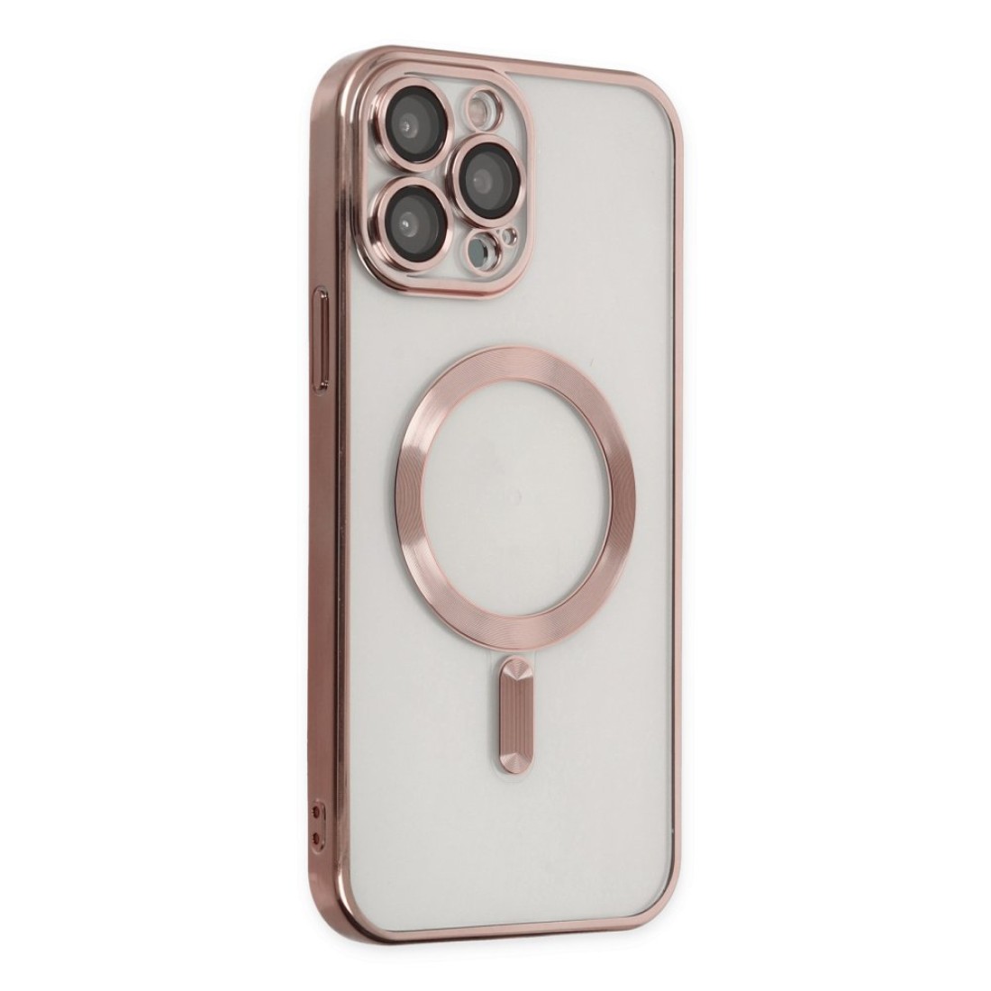 Apple iPhone 13 Pro Kılıf Kross Magneticsafe Kapak - Rose