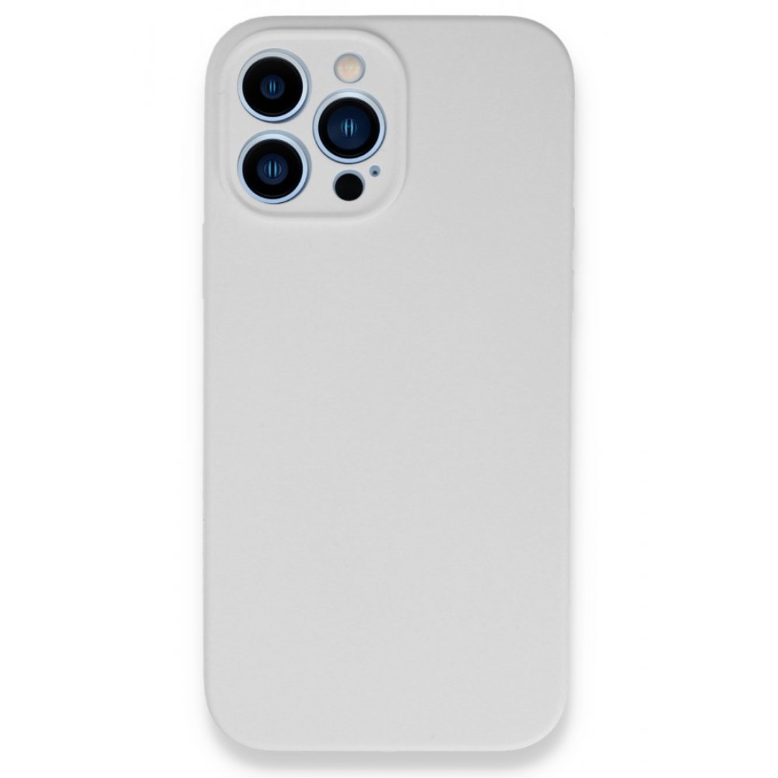 Apple iPhone 13 Pro Max Kılıf Lansman Legant Silikon - Beyaz
