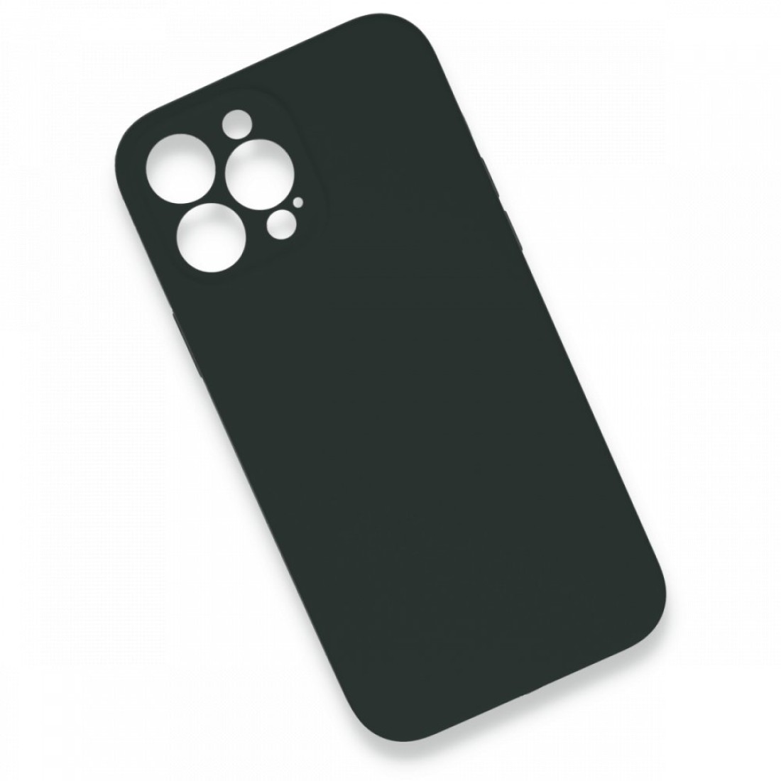 Apple iPhone 13 Pro Max Kılıf Lansman Legant Silikon - Koyu Yeşil