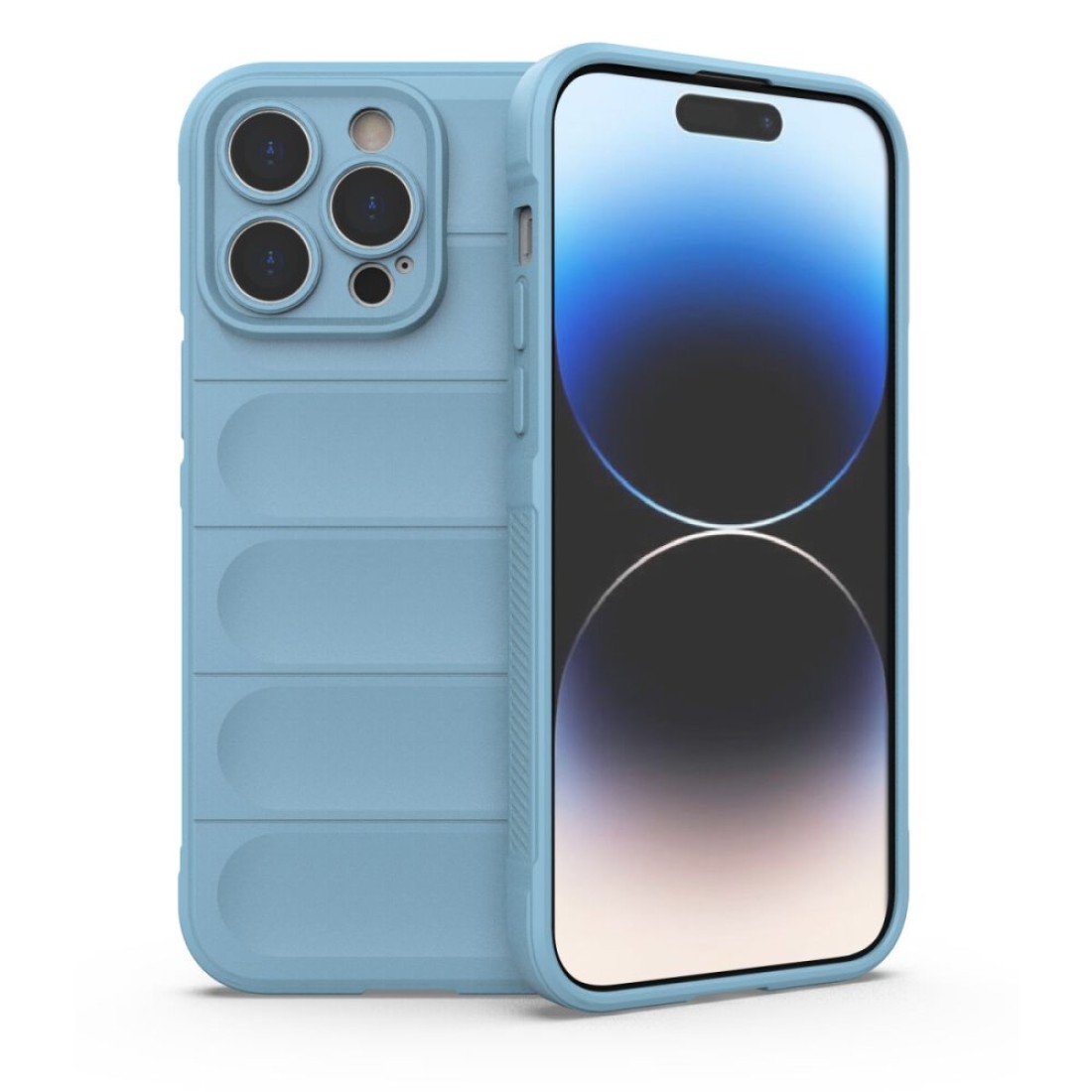 iPhone 13 Pro Kılıf Optimum Silikon - Sky Blue