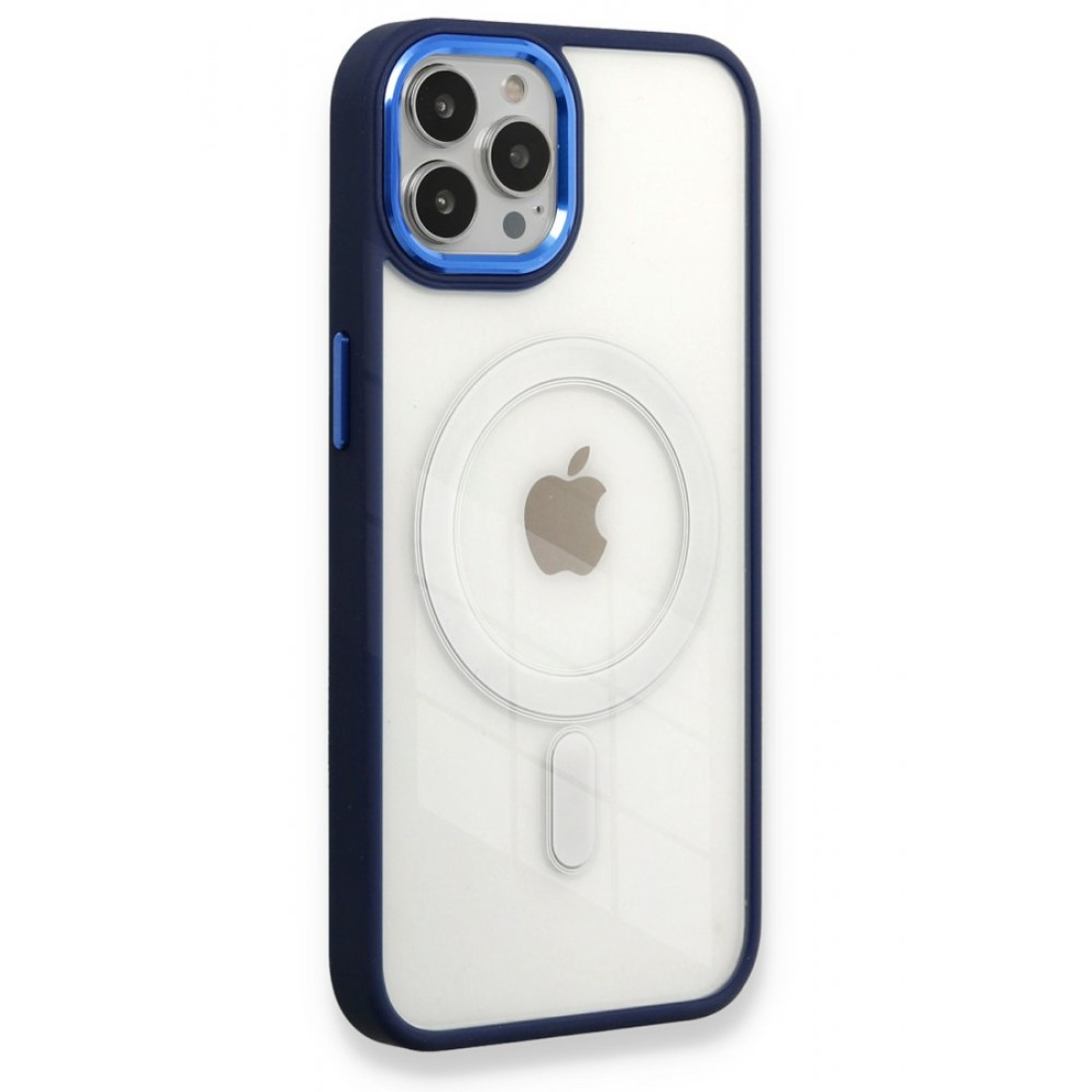 Apple iPhone 13 Pro Kılıf Room Magneticsafe Silikon - Lacivert