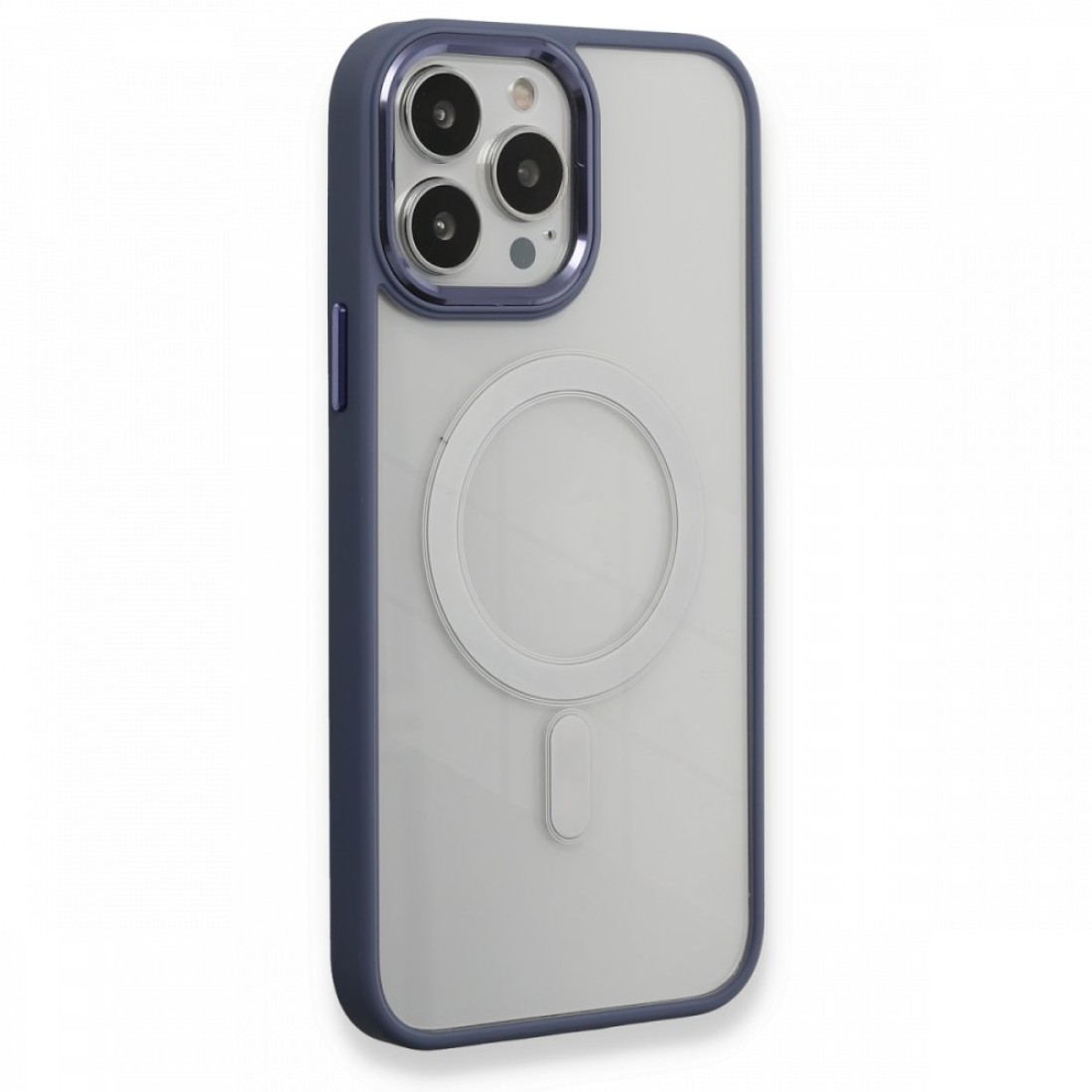 Apple iPhone 13 Pro Kılıf Room Magneticsafe Silikon - Sierra Blue