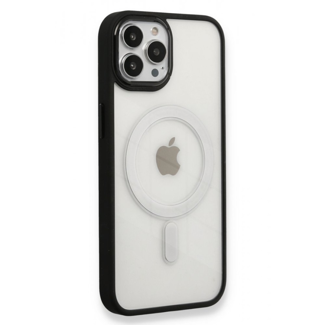 Apple iPhone 13 Pro Kılıf Room Magneticsafe Silikon - Siyah