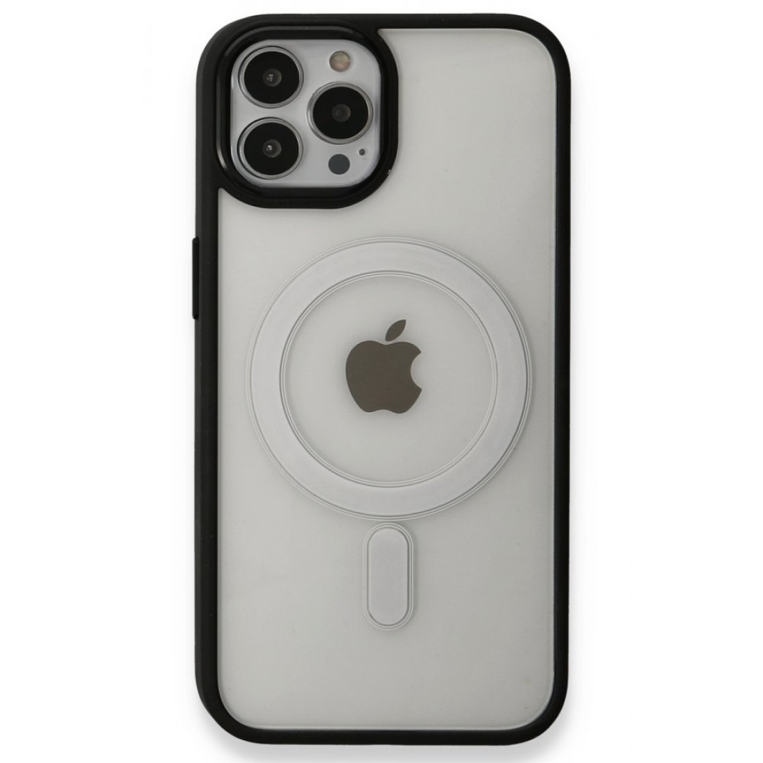 Apple iPhone 13 Pro Kılıf Room Magneticsafe Silikon - Siyah