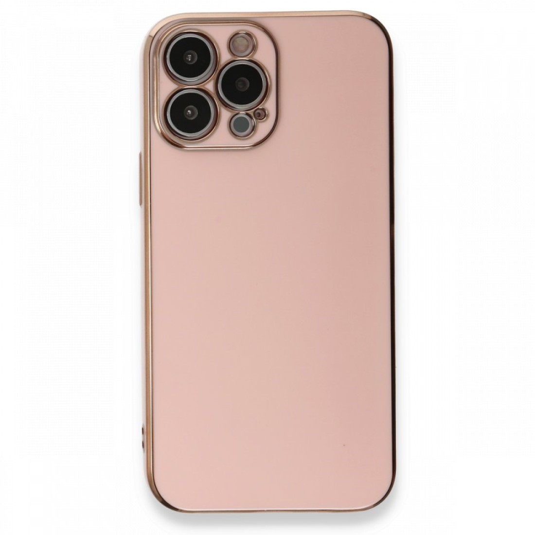 Apple iPhone 13 Pro Kılıf Volet Silikon - Pembe