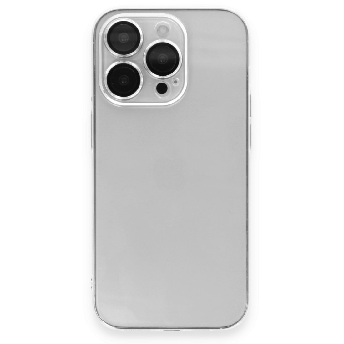 Apple iPhone 13 Pro Max Kılıf Armada Lensli Kapak - Şeffaf