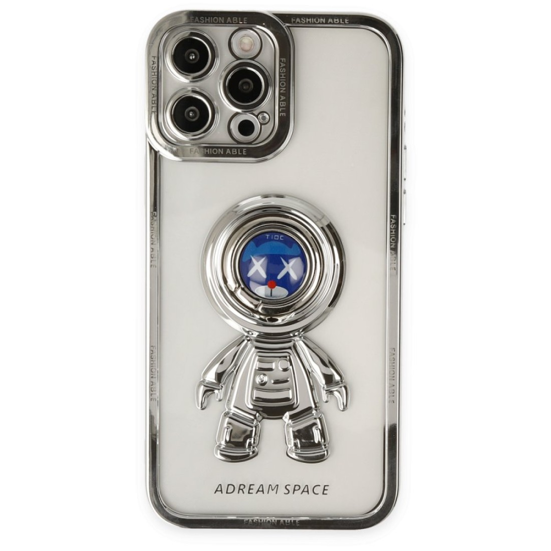 Apple iPhone 13 Pro Max Kılıf Astronot Silikon - X Smile