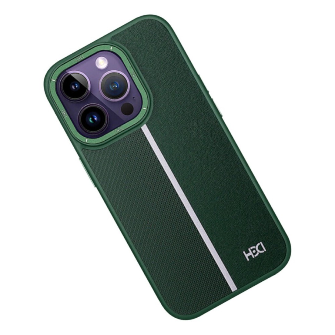 Apple iPhone 13 Pro Max Kılıf HBC-155 Lizbon Kapak - Koyu Yeşil