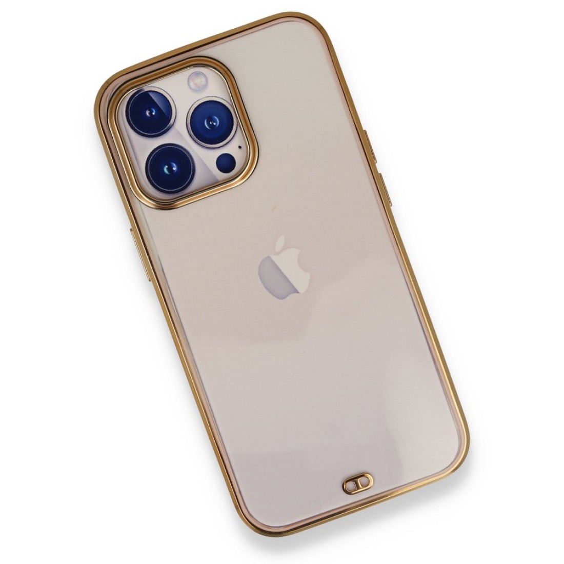 Apple iPhone 13 Pro Max Kılıf Liva Silikon - Açık Pembe