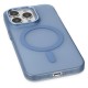 Apple iPhone 13 Pro Max Kılıf Lodos Magneticsafe Mat Kapak - Sierra Blue