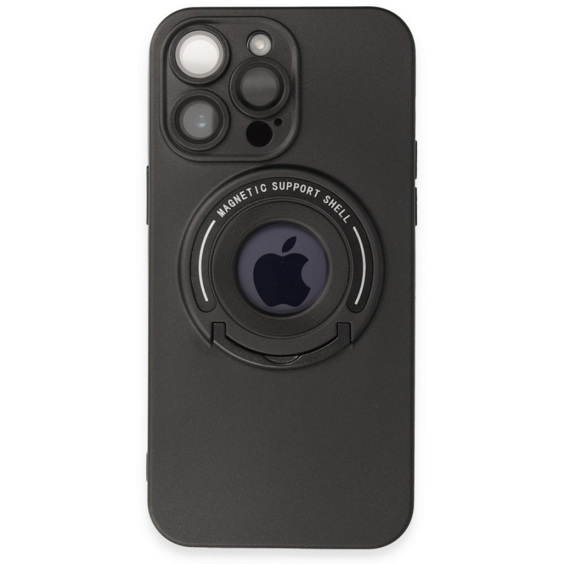 Apple iPhone 13 Pro Max Kılıf Lukka Magneticsafe Kapak - Siyah