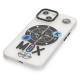 Apple iPhone 14 Kılıf Apollo Magneticsafe Desenli Kapak - Apollo Şeffaf - 3