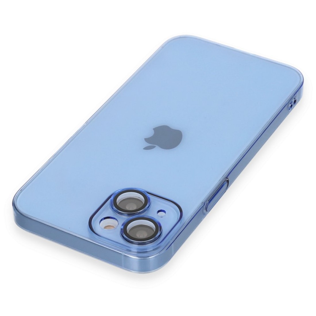 Apple iPhone 14 Kılıf Armada Lensli Kapak - Sierra Blue