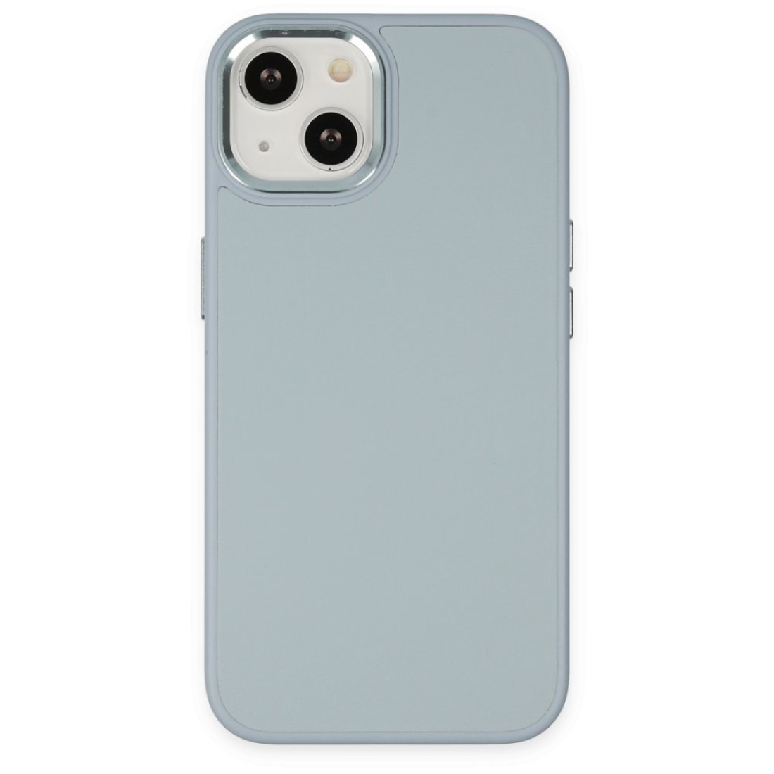 Apple iPhone 14 Kılıf Asya Deri Silikon - Sierra Blue