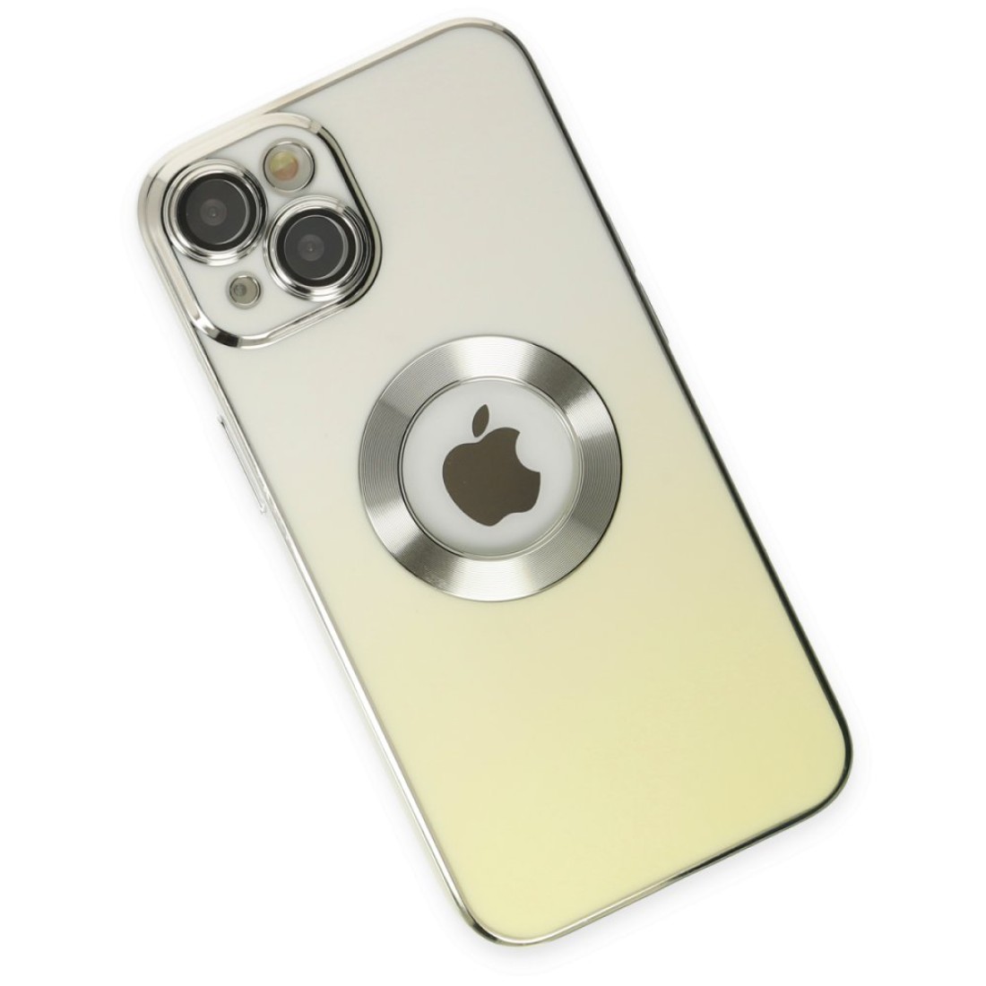 Apple iPhone 14 Kılıf Best Silikon - Sarı
