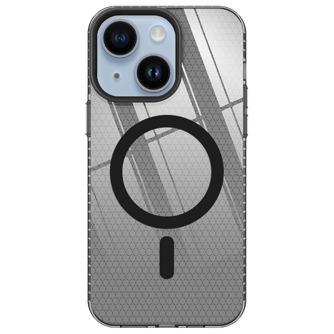 Apple iPhone 14 Kılıf Beta Magneticsafe Silikon - Siyah