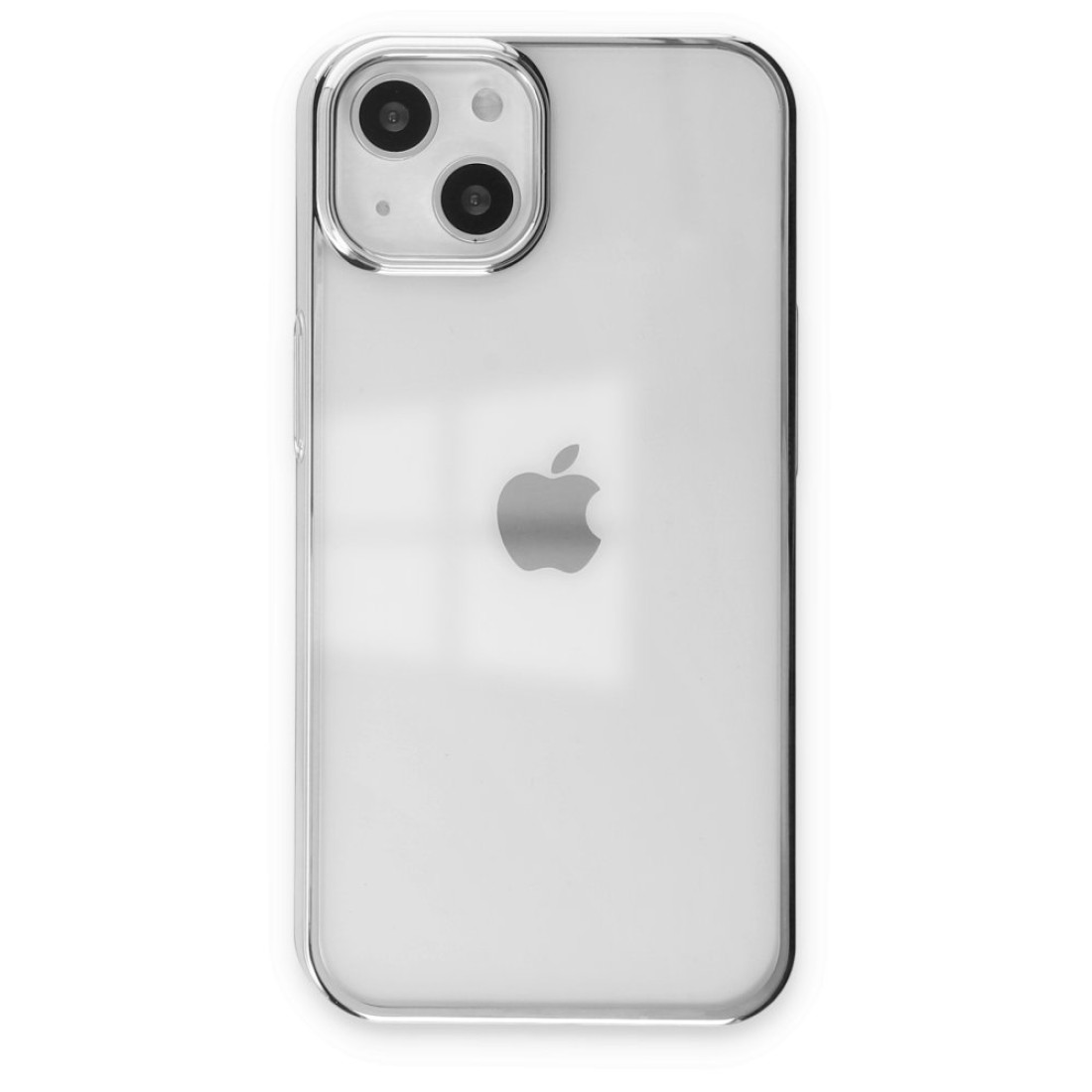 Apple iPhone 14 Kılıf Element Silikon - Gümüş