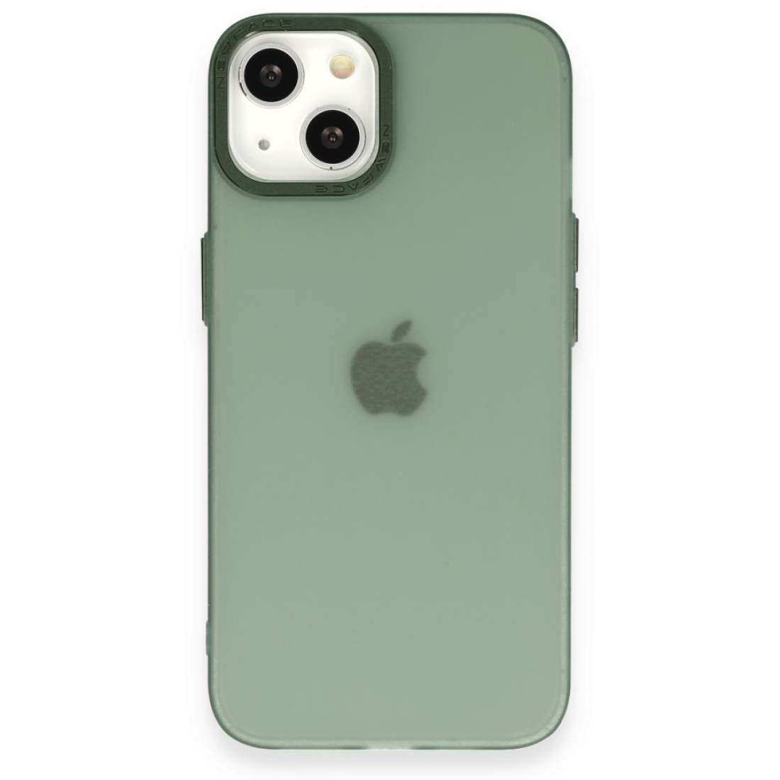 Apple iPhone 14 Kılıf Modos Metal Kapak - Koyu Yeşil