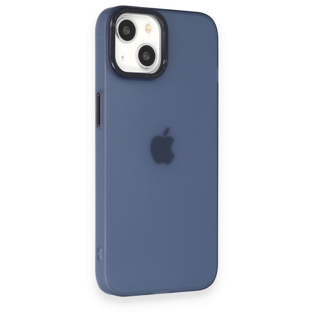 Apple iPhone 14 Kılıf Modos Metal Kapak - Lacivert