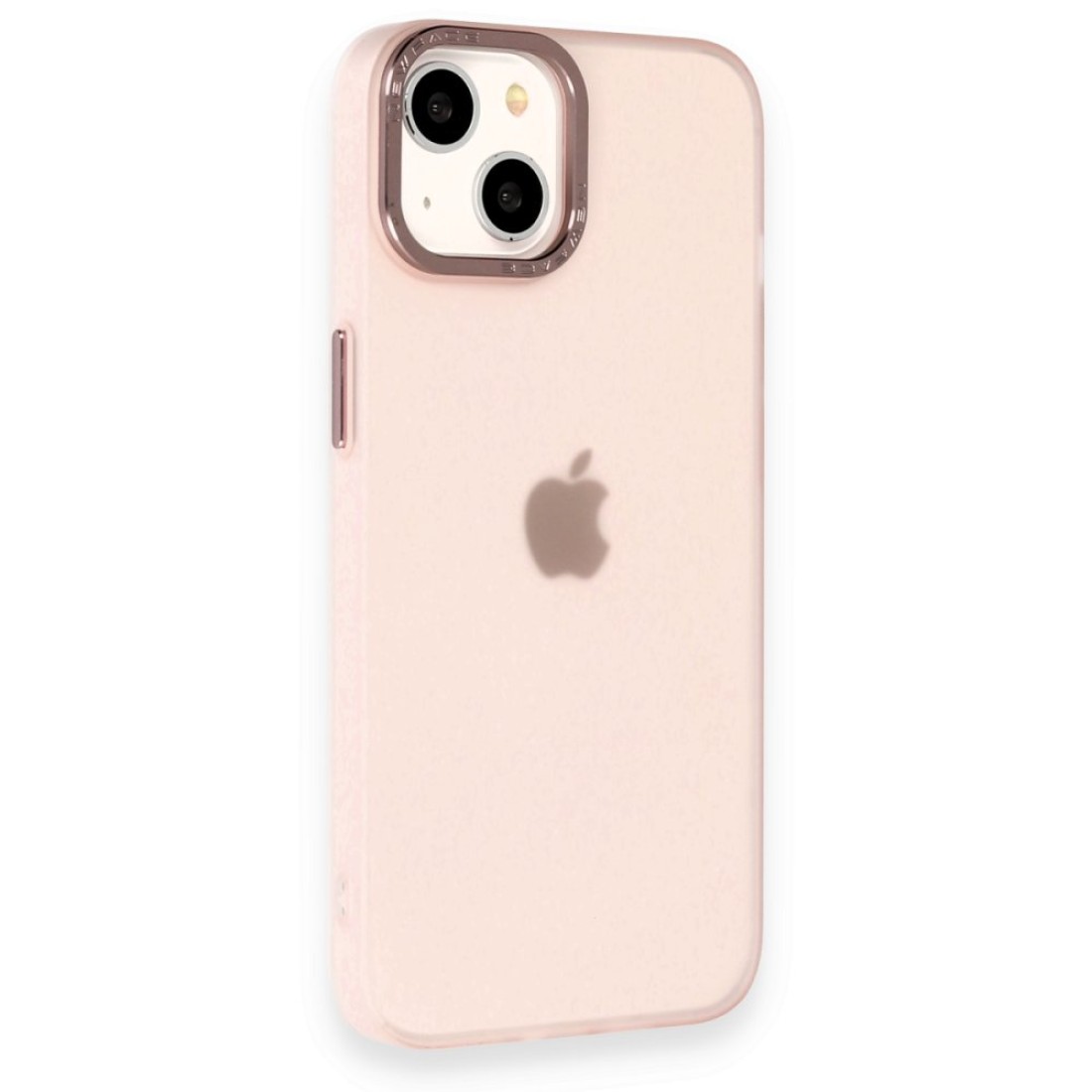 Apple iPhone 14 Kılıf Modos Metal Kapak - Pembe