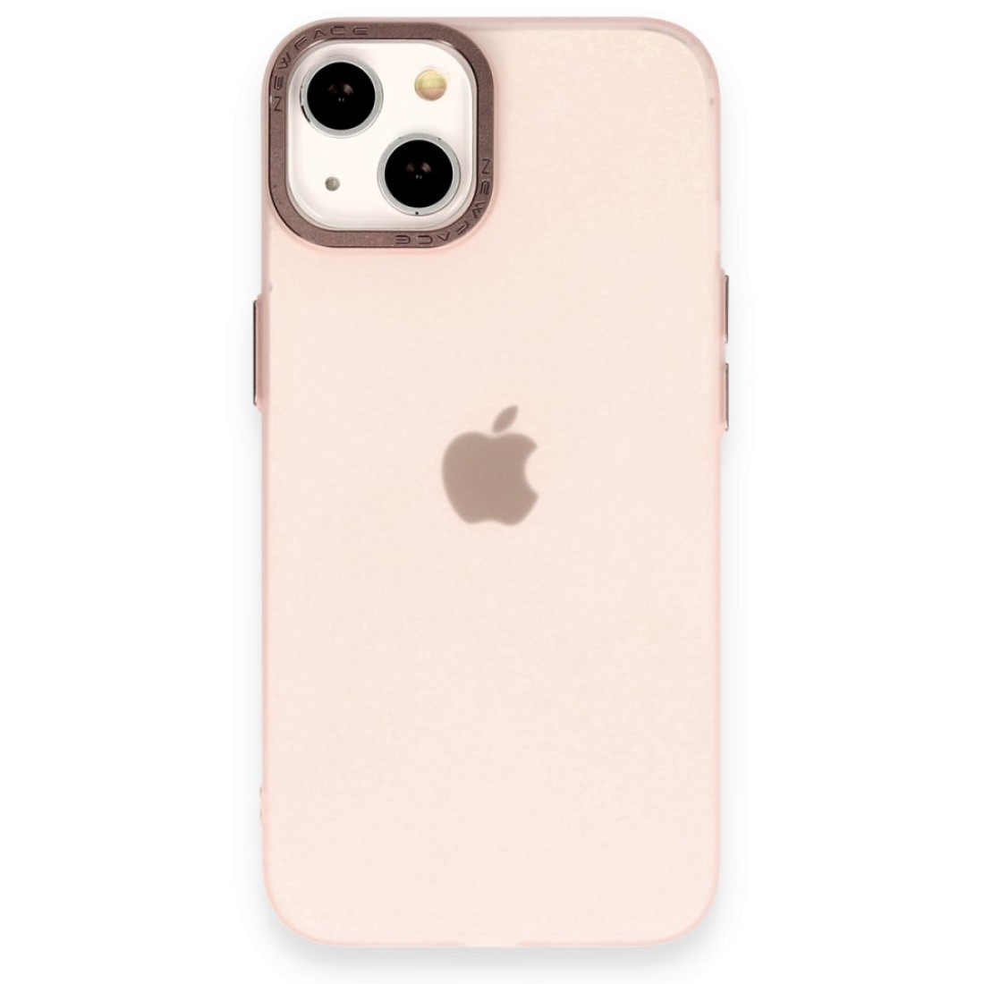 Apple iPhone 14 Kılıf Modos Metal Kapak - Pembe
