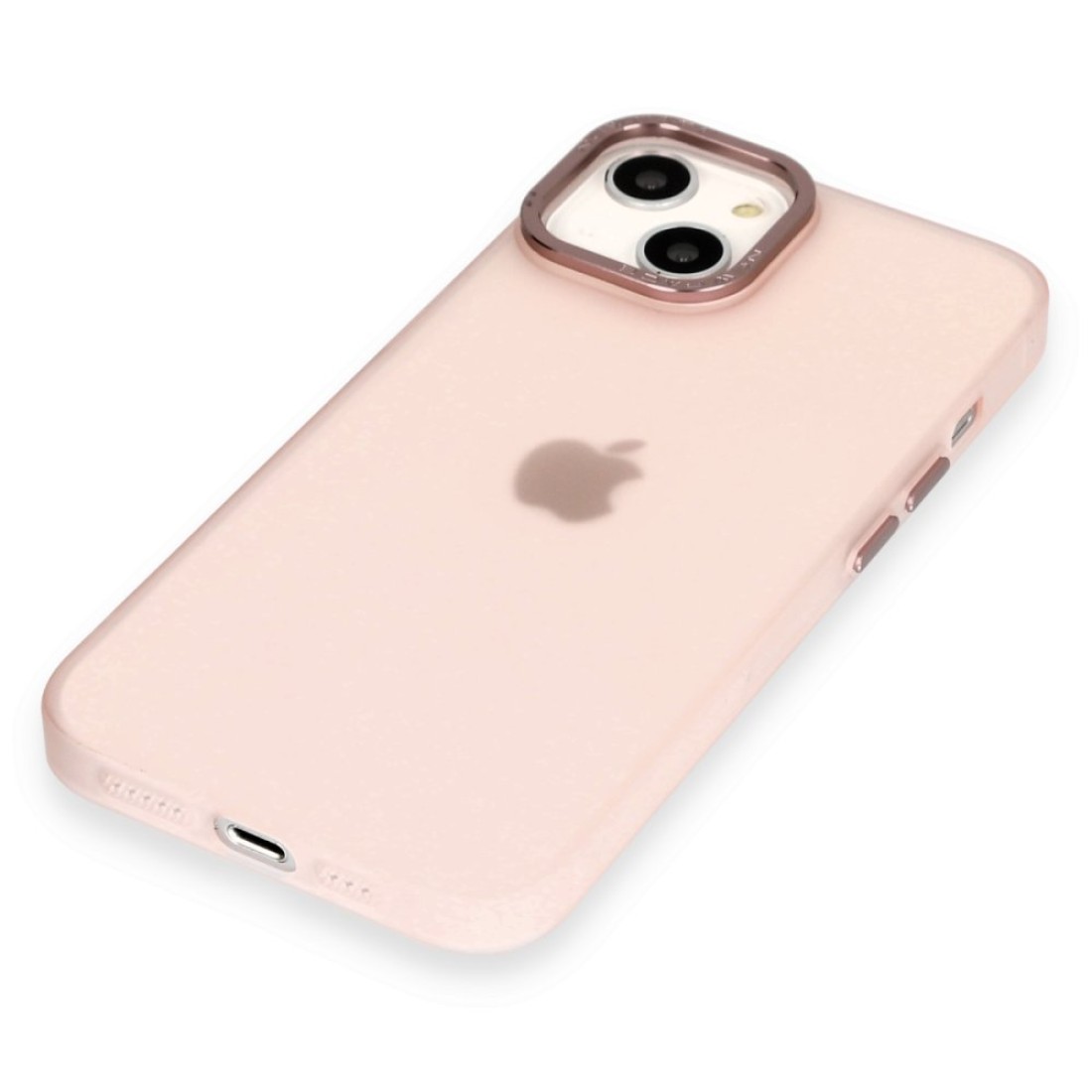 Apple iPhone 14 Kılıf Modos Metal Kapak - Pembe