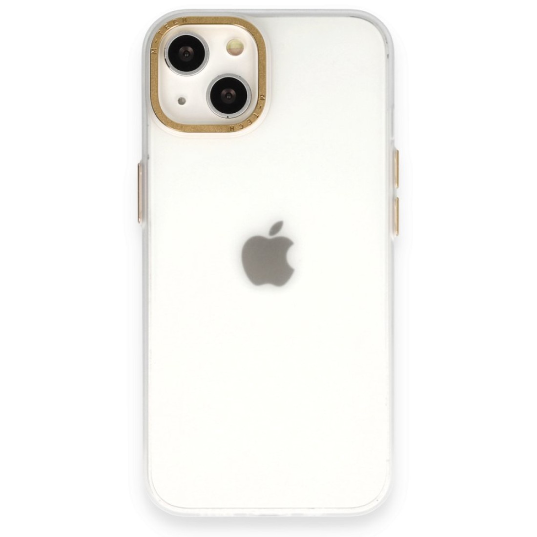 Apple iPhone 14 Kılıf Modos Metal Kapak - Şeffaf