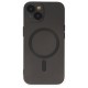 Apple iPhone 14 Kılıf Moshi Lens Magneticsafe Silikon - Siyah