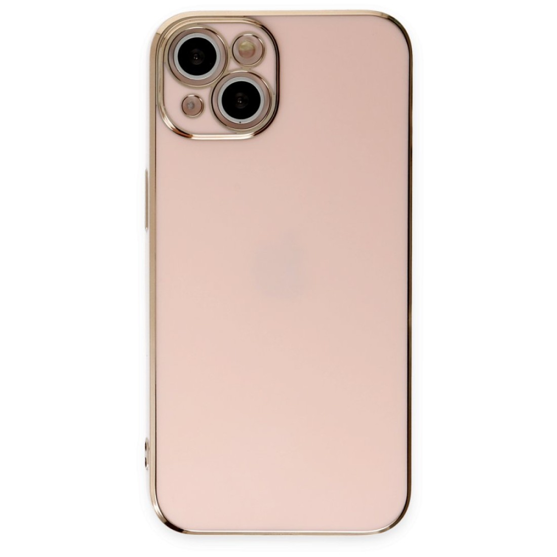 Apple iPhone 14 Kılıf Volet Silikon - Pembe