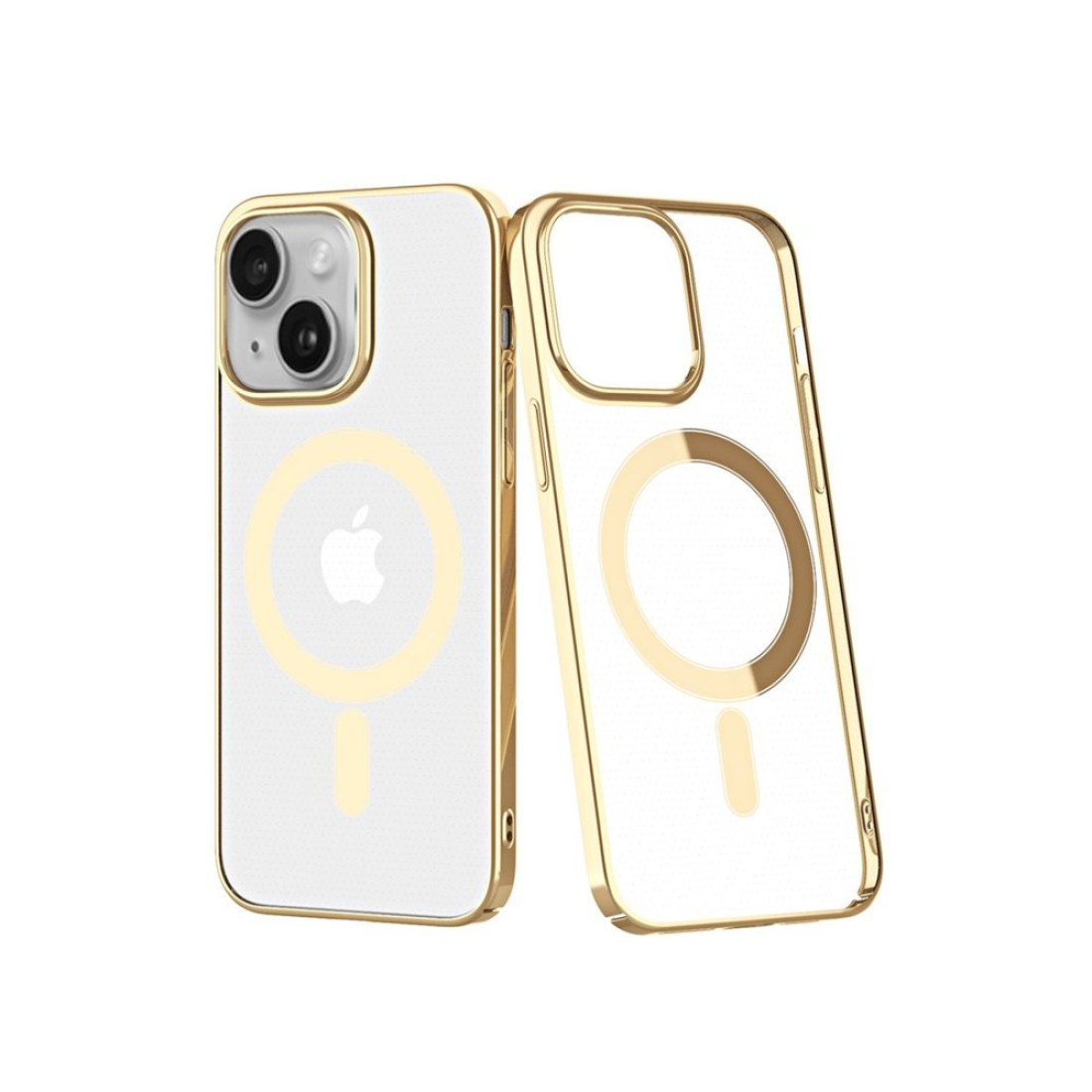 Apple iPhone 14 Plus Kılıf Element Magneticsafe Sert Kapak - Gold