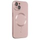 Apple iPhone 14 Plus Kılıf Moshi Lens Magneticsafe Silikon - Rose Gold