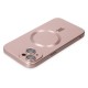 Apple iPhone 14 Plus Kılıf Moshi Lens Magneticsafe Silikon - Rose Gold