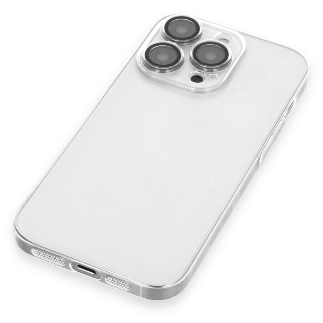 Apple iPhone 14 Pro Kılıf Armada Lensli Kapak - Şeffaf