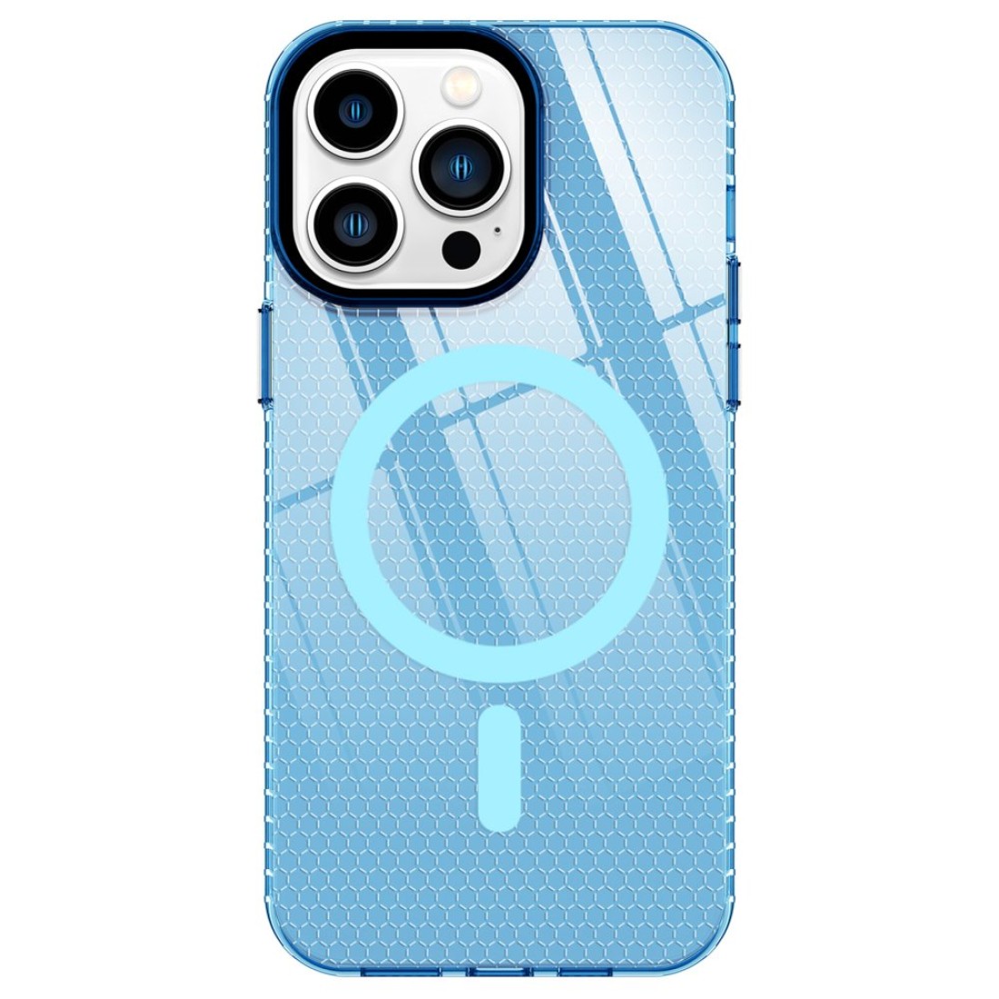 Apple iPhone 14 Pro Kılıf Beta Magneticsafe Silikon - Mavi