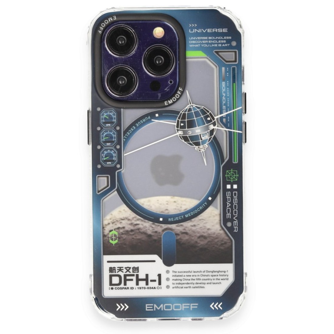 Apple iPhone 14 Pro Kılıf Clone Space Magsafe Kapak - Clone - 5