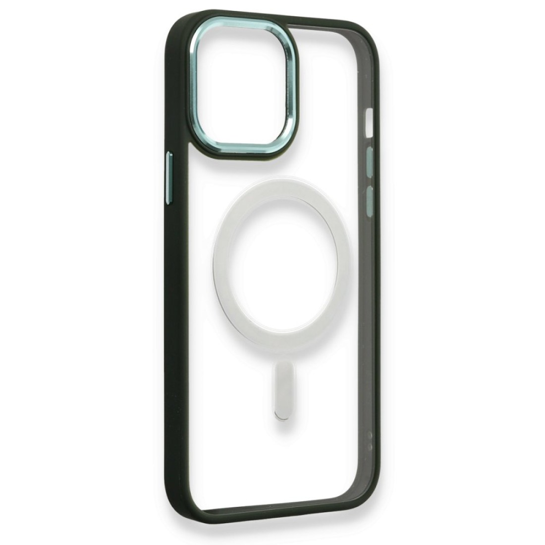 Apple iPhone 14 Pro Kılıf Room Magneticsafe Silikon - Köknar Yeşili