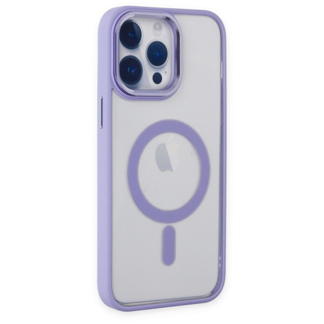 Apple iPhone 14 Pro Kılıf Room Magneticsafe Silikon - Lila