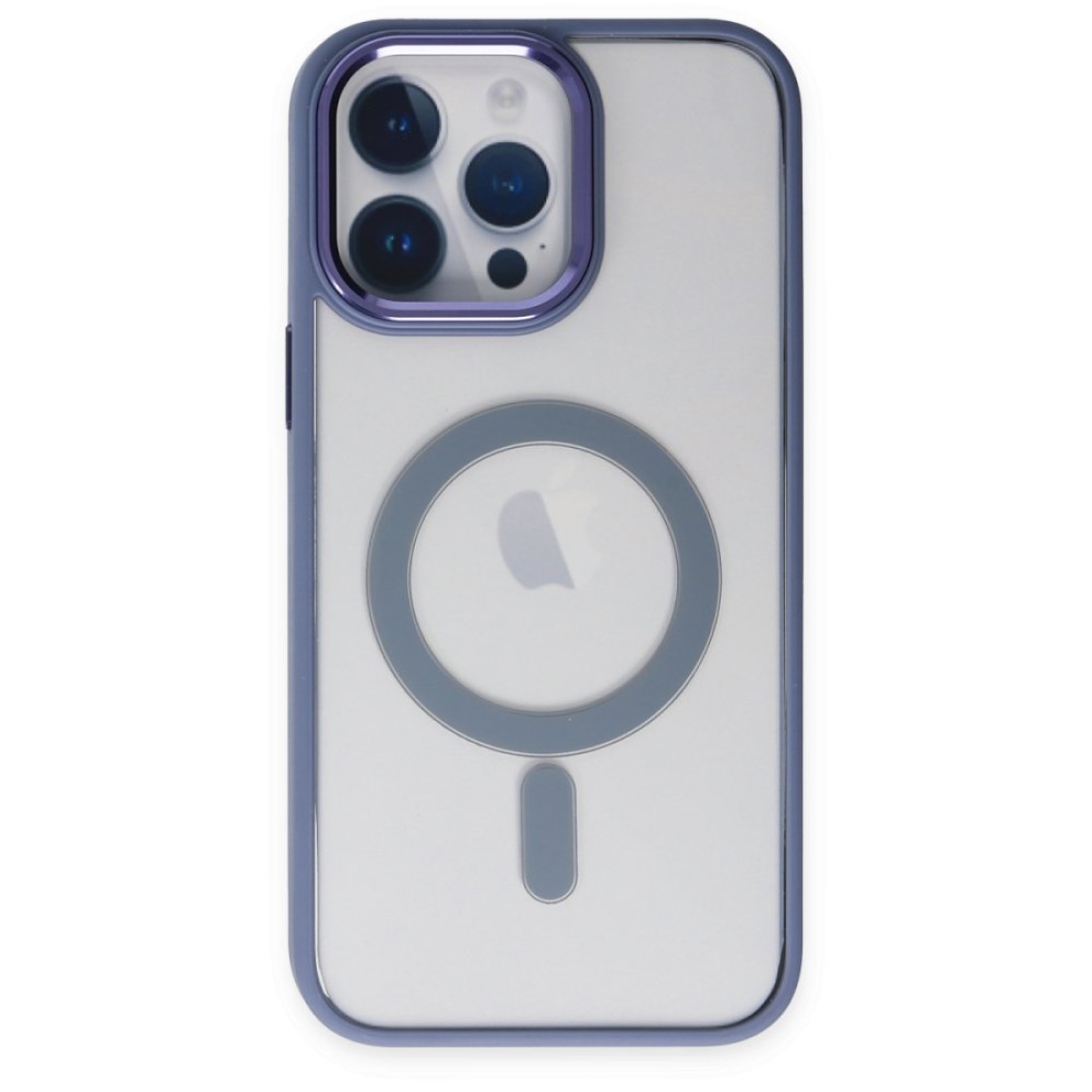 Apple iPhone 14 Pro Kılıf Room Magneticsafe Silikon - Sierra Blue