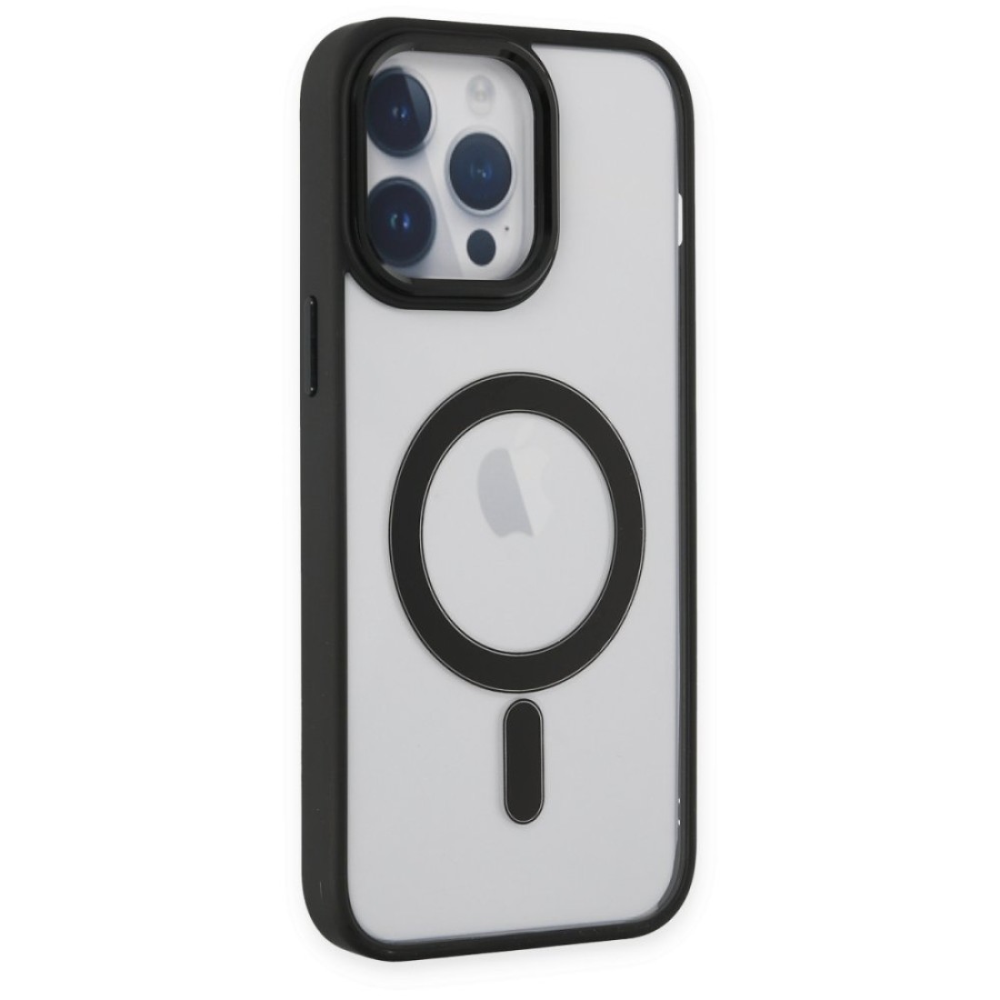 Apple iPhone 14 Pro Kılıf Room Magneticsafe Silikon - Siyah