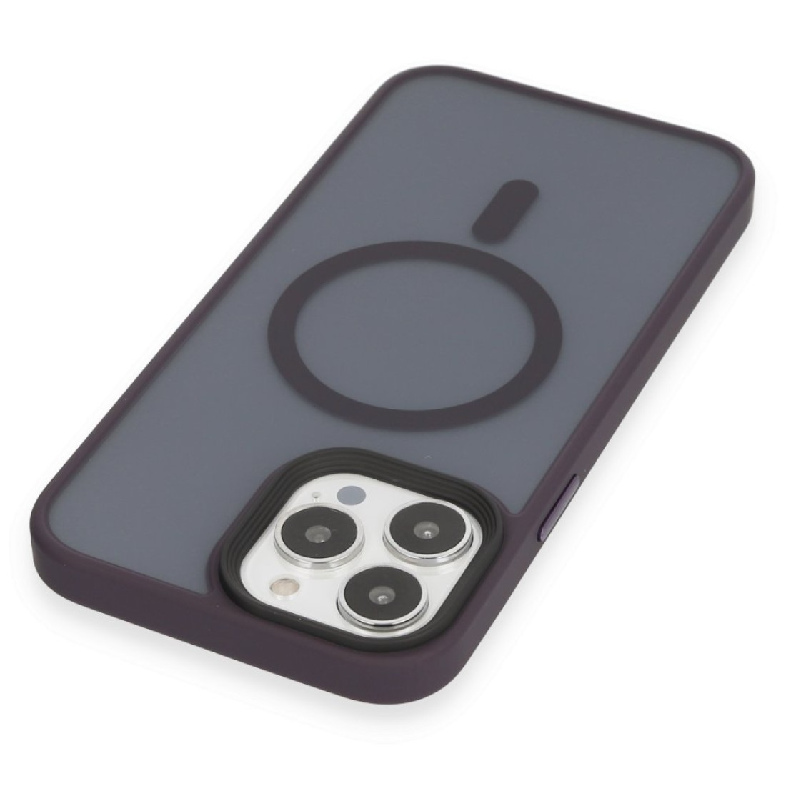 Apple iPhone 14 Pro Kılıf Trex Magneticsafe Kapak - Derin Mor