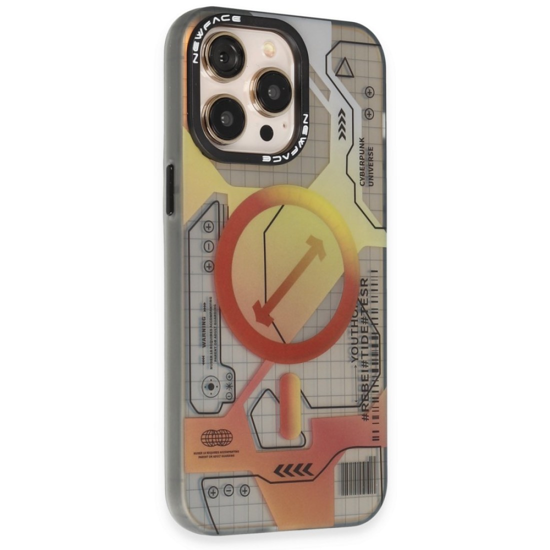 Apple iPhone 14 Pro Kılıf Venüs Magneticsafe Desenli Kapak - Venüs - 6