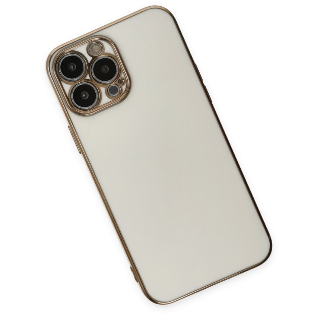 Apple iPhone 14 Pro Kılıf Volet Silikon - Beyaz