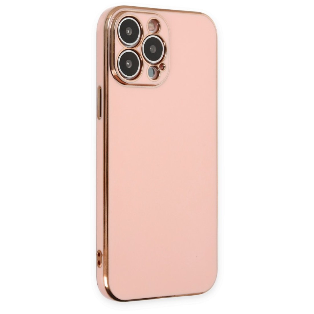 Apple iPhone 14 Pro Kılıf Volet Silikon - Pembe