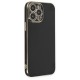Apple iPhone 14 Pro Kılıf Volet Silikon - Siyah