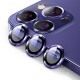 iPhone 14 Pro Max Bind Metal Kamera Lens - Siyah