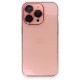 Apple iPhone 14 Pro Max Kılıf Armada Lensli Kapak - Rose Gold